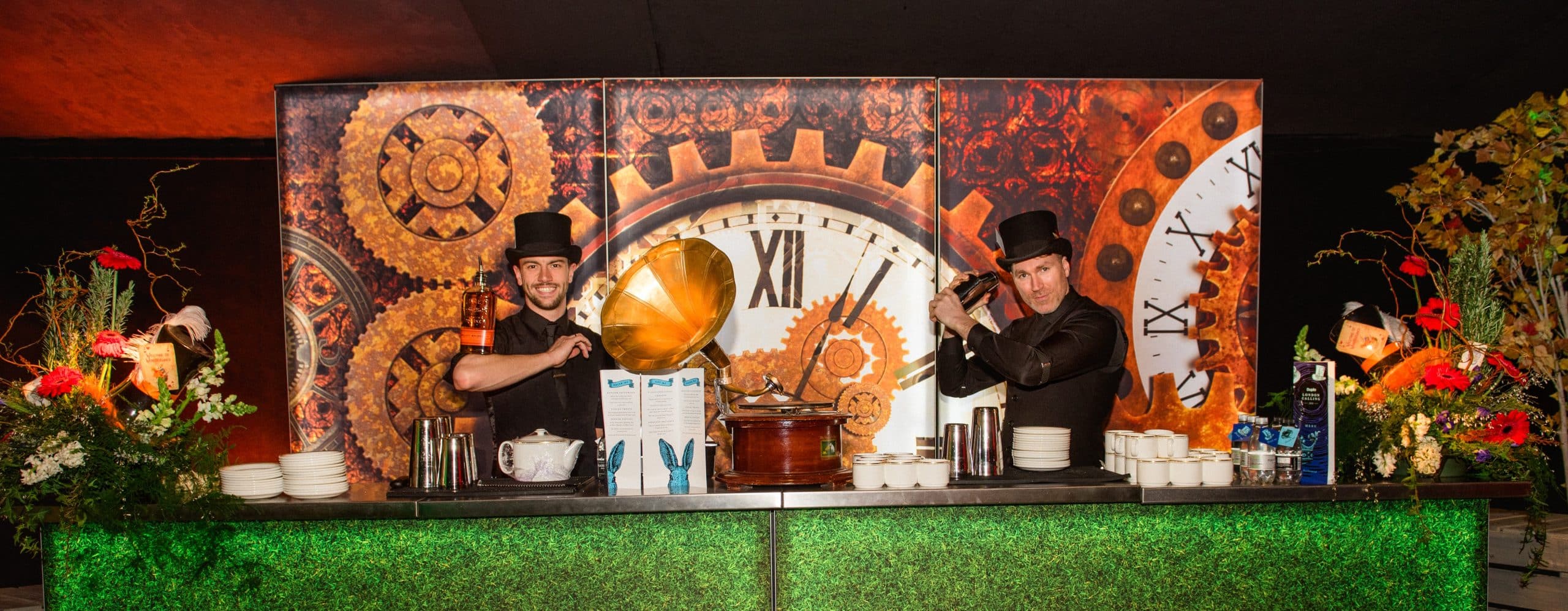 VB_Duplo_Bar Banner Party catering with a themed bar