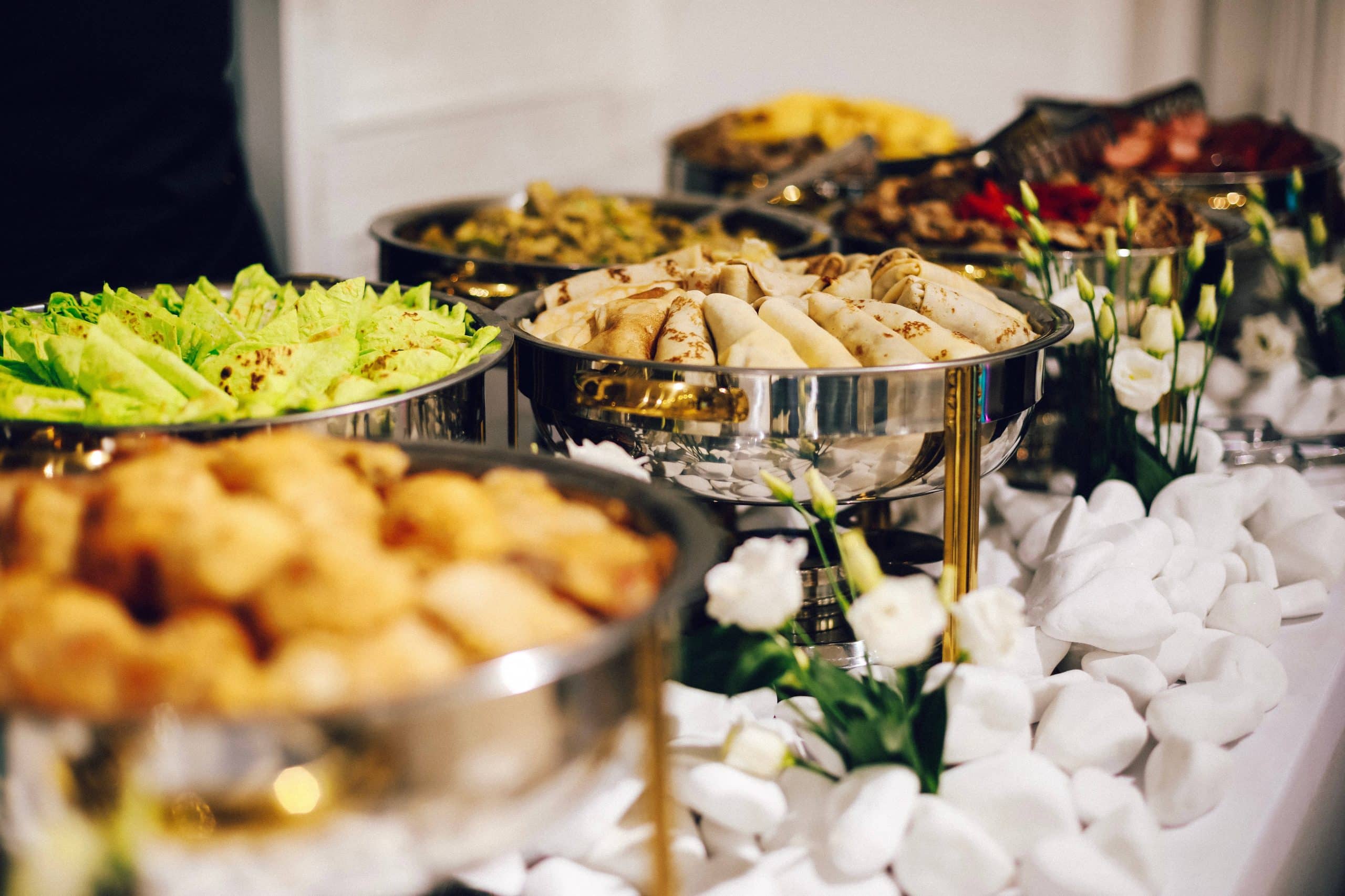 Street food, Buffets and grazing stations are great catering option for some corporate events