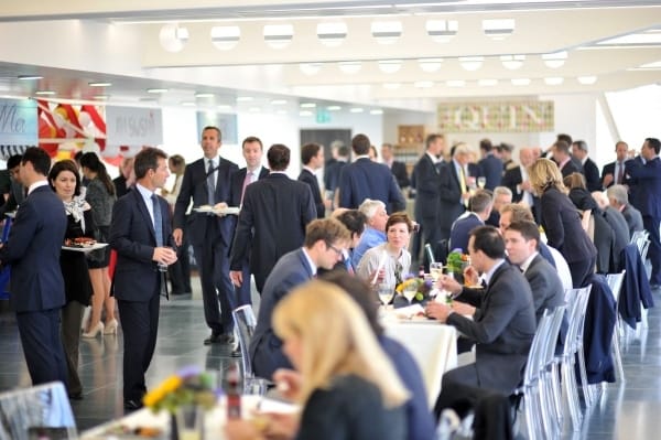 Conference delegate engagement and catering