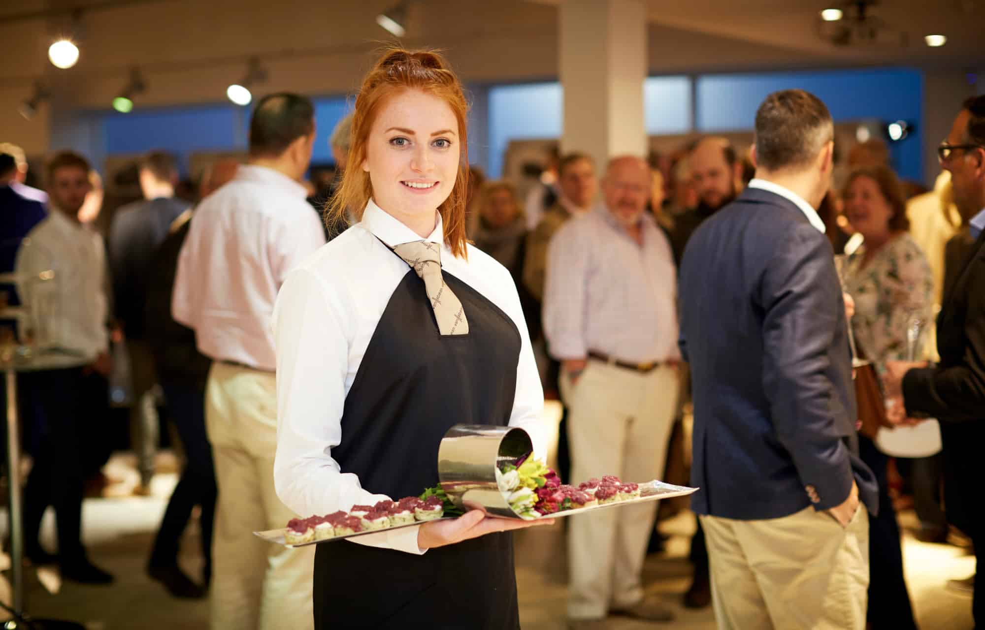 Great service is just as important as the food when it comes to Corporate event catering