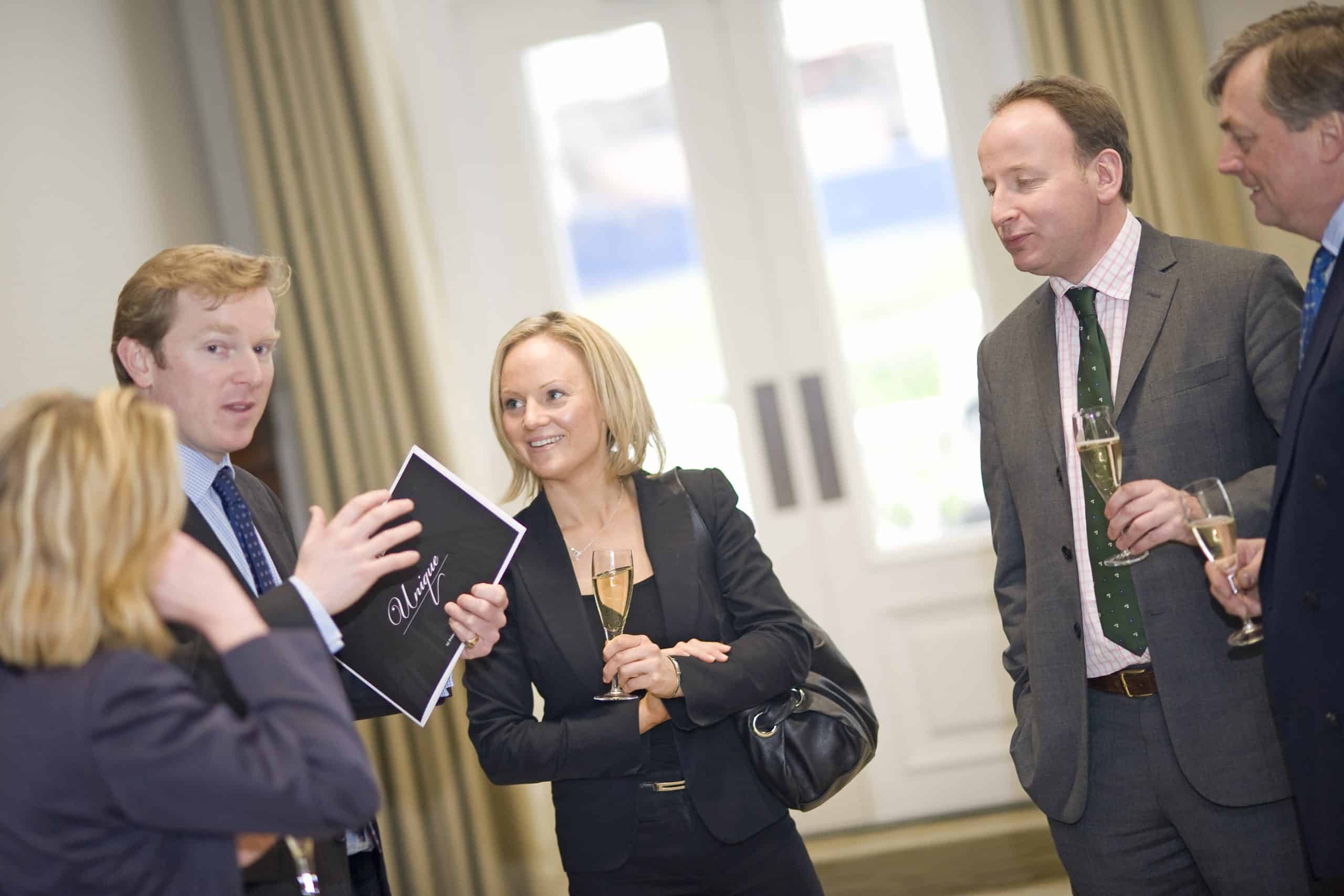 Asking questions of a professional corporate caterer