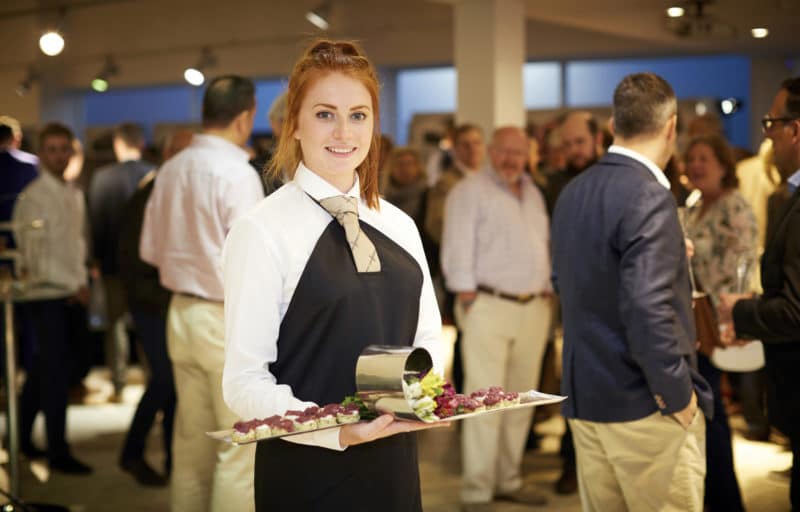 Great service is a vital element of successful corporate event catering